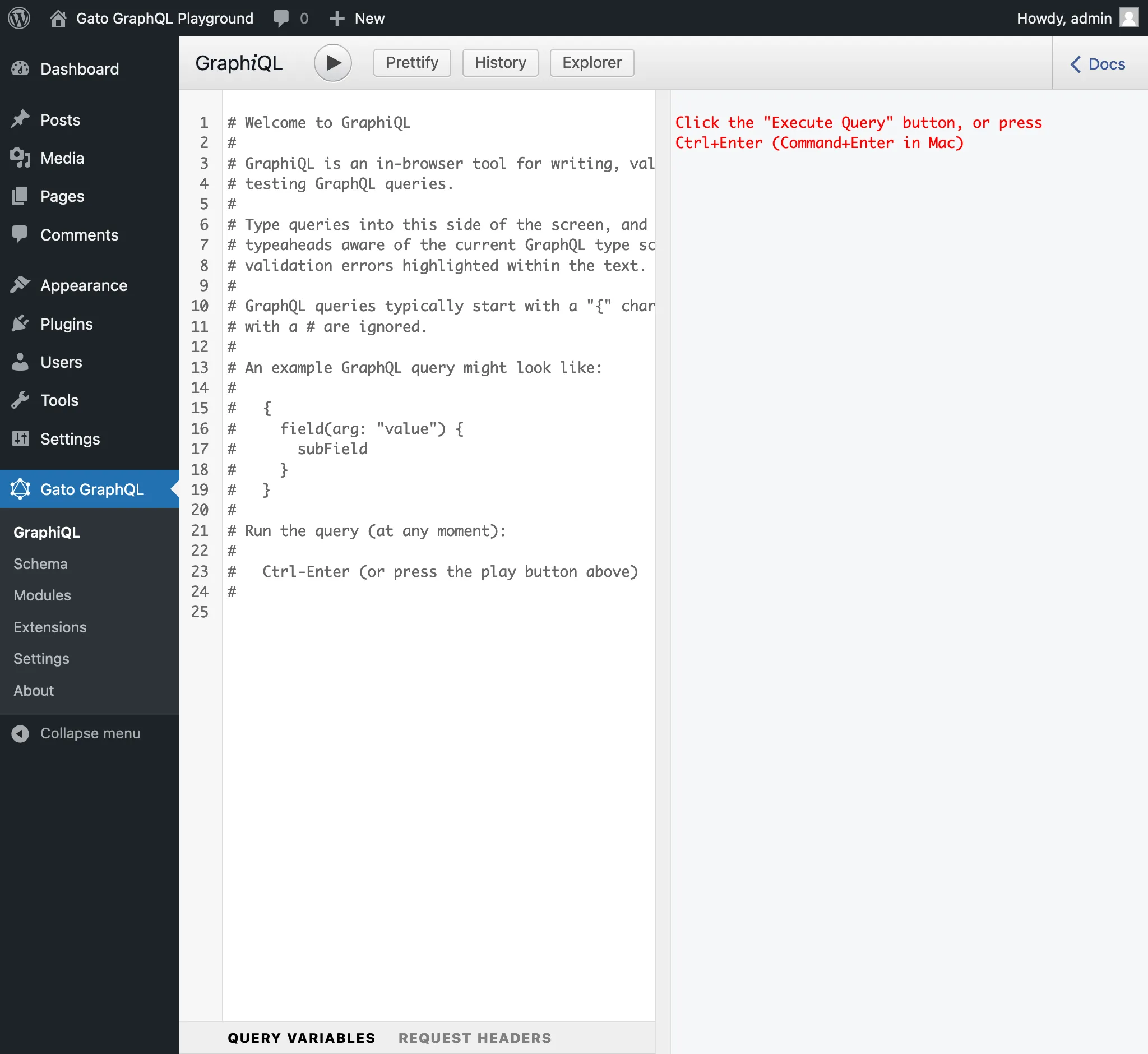 Gato GraphQL zostało uproszczone